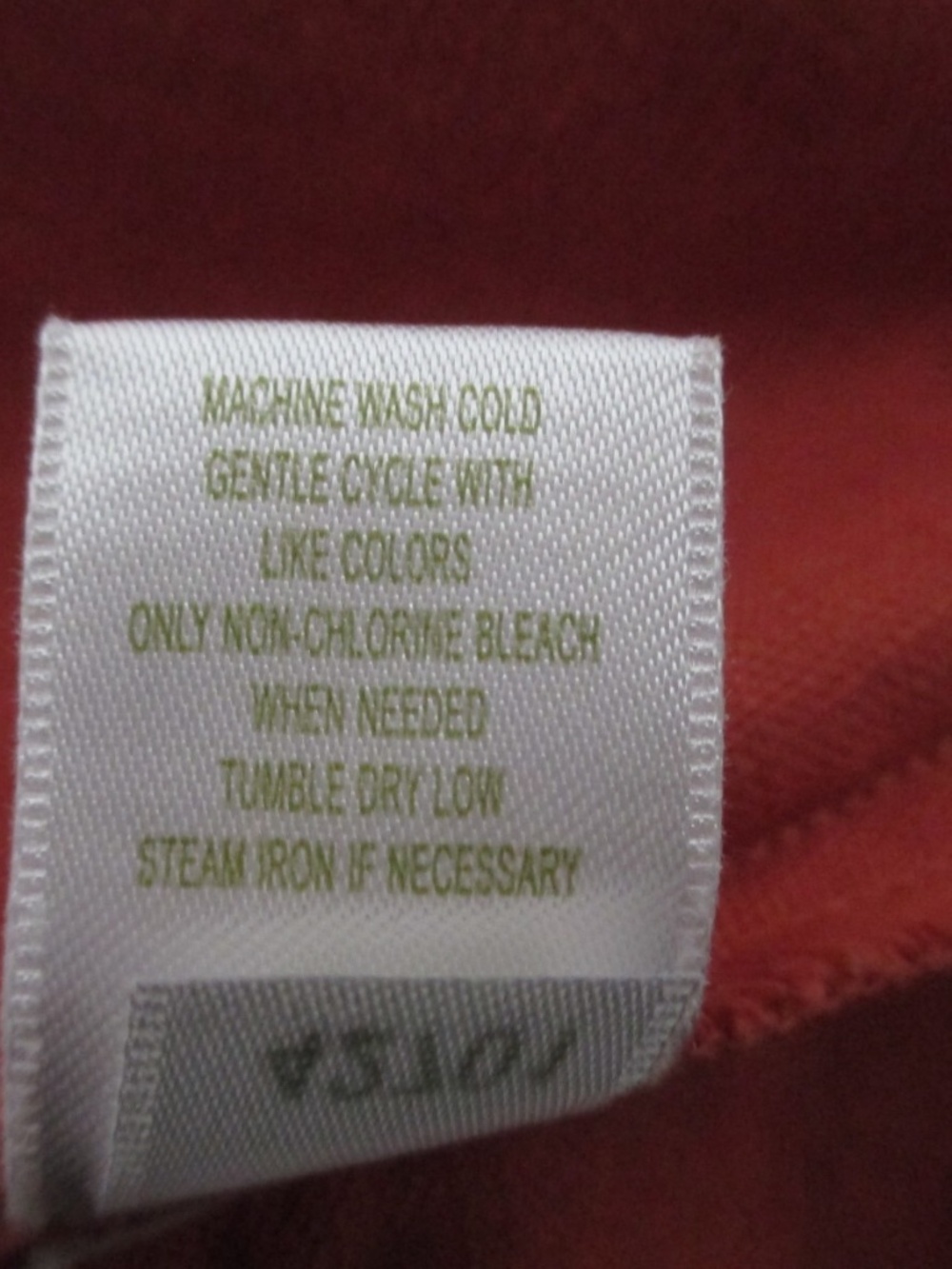 Rust Linen Shift Dress - Picture 6 of 6